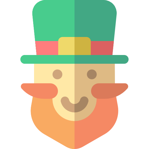 Leprechaun Basic Rounded Flat icon