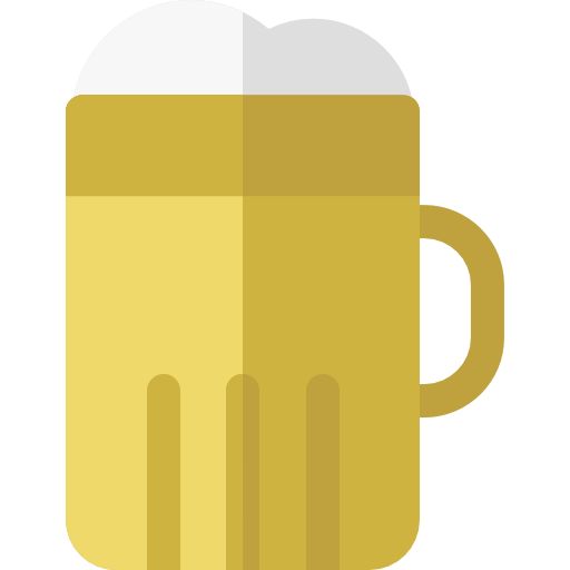 ビール Basic Rounded Flat icon