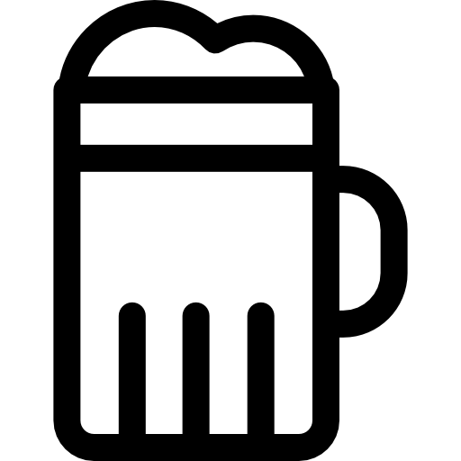 piwo Basic Rounded Lineal ikona