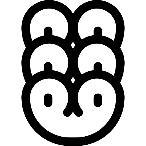 プレッツェル Basic Rounded Lineal icon