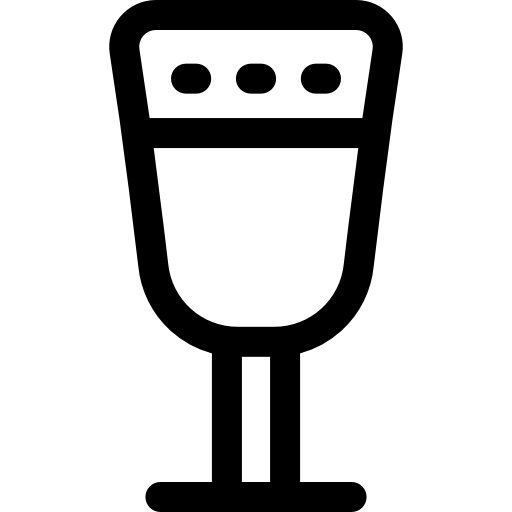 calice Basic Rounded Lineal icona