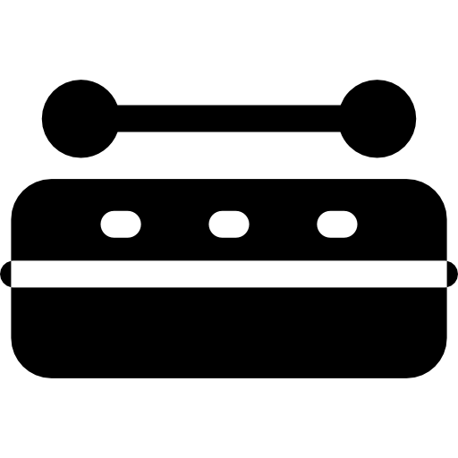 bodhrán Basic Rounded Filled icono
