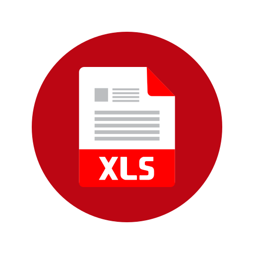 xls 파일 Generic Flat icon