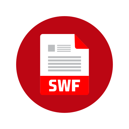 swf 파일 Generic Flat icon