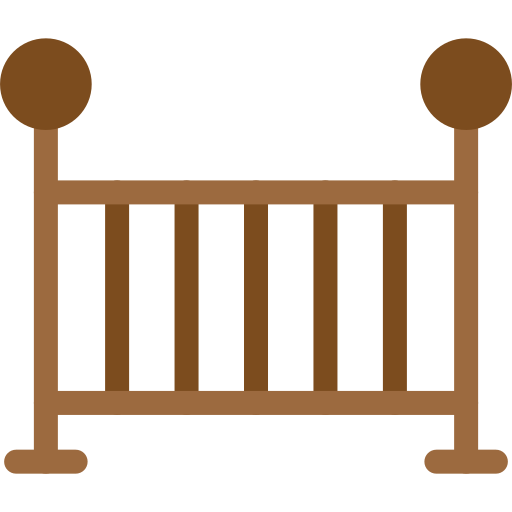 cuna de bebe Generic Flat icono