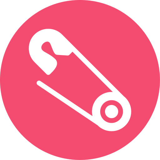 Safety pin Generic Mixed icon