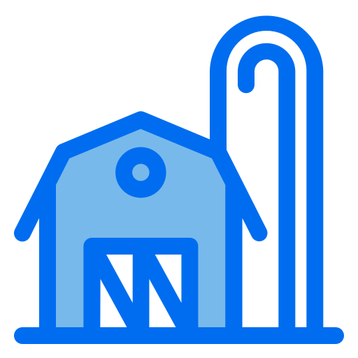 Barn Generic Blue icon