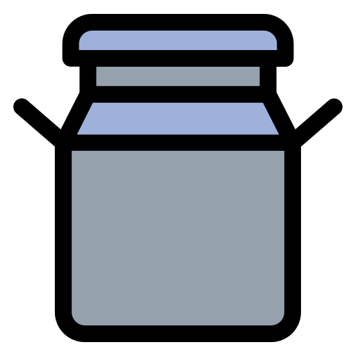 Milk can Generic Outline Color icon