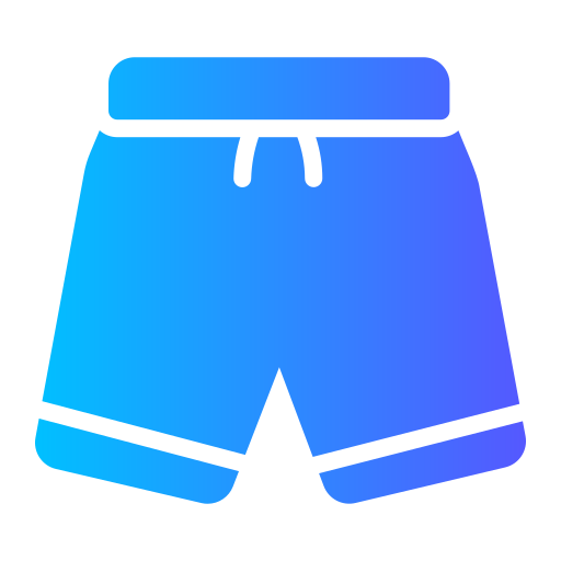 Shorts Generic Flat Gradient icon