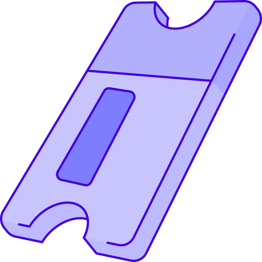 fahrkarte Generic Blue icon