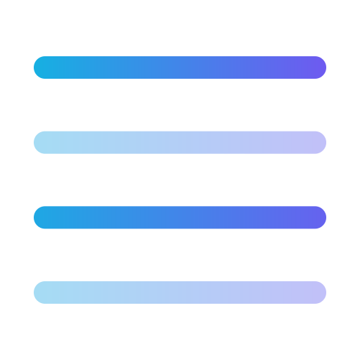 Justify align Generic Blue icon