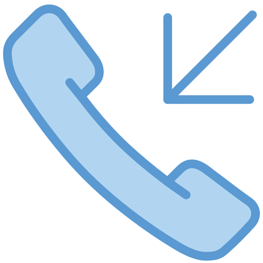 電話アラーム Generic Blue icon