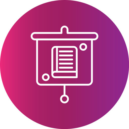 onderwijs Generic Flat Gradient icoon