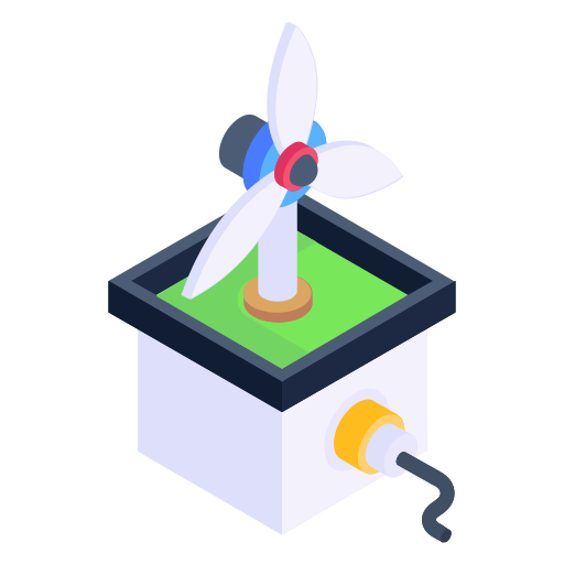 풍차 비슷한 것 Generic Isometric icon