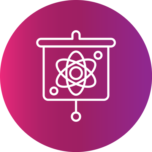 Atom Generic Flat Gradient icon