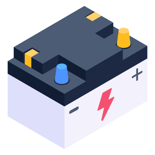 autobatterie Generic Isometric icon