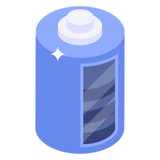 Battery Generic Isometric icon