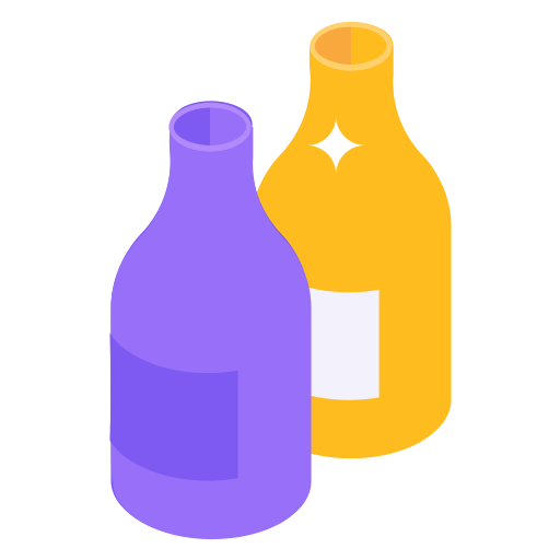 Бутылки Generic Isometric иконка