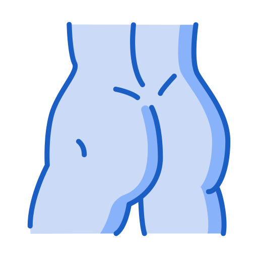 Butt Generic Blue icon