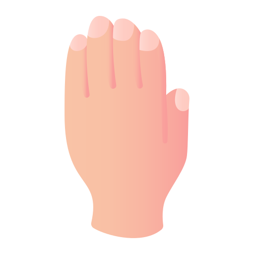 Hand Generic Flat Gradient icon