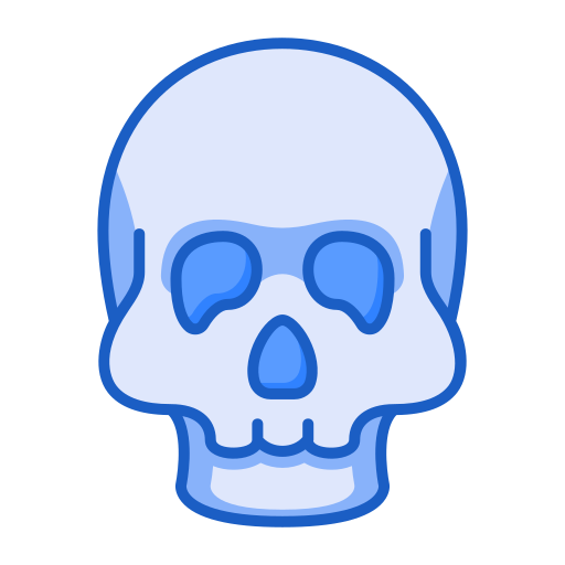 crâne Generic Blue Icône