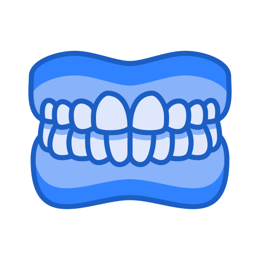 dentes Generic Blue Ícone
