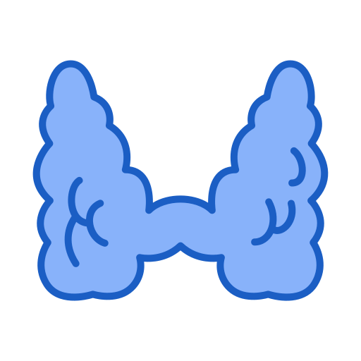 thyroïde Generic Blue Icône