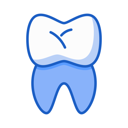 이빨 Generic Blue icon