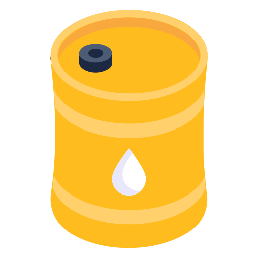 Oil barrel Generic Isometric icon