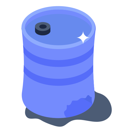Oil spill Generic Isometric icon