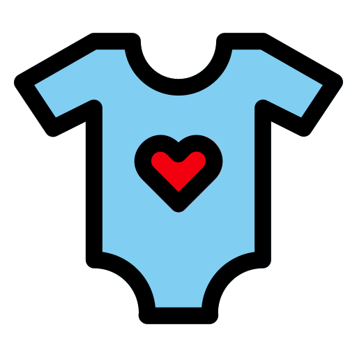 roupas de bebê Generic Outline Color Ícone