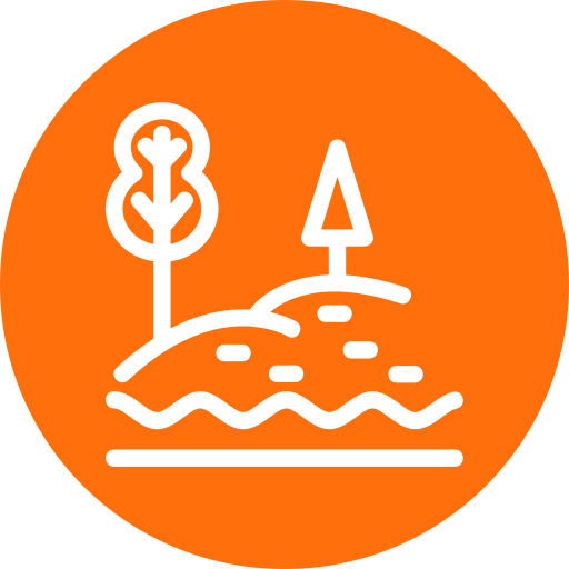 jezioro Generic Flat ikona