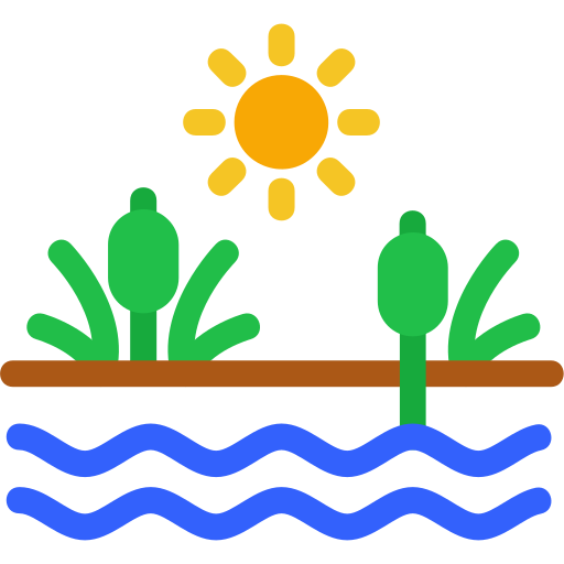 Swamp Generic Flat icon