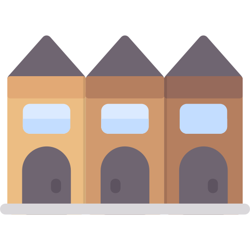 Townhouse Generic Flat icon