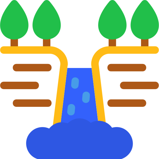 Водопад Generic Flat иконка