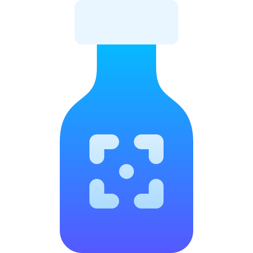 butelka Basic Gradient Gradient ikona