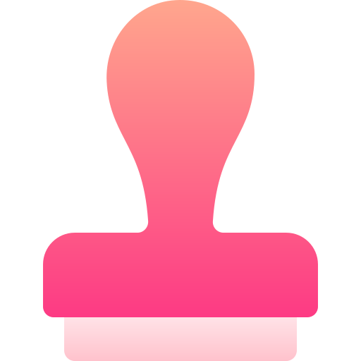スタンプ Basic Gradient Gradient icon