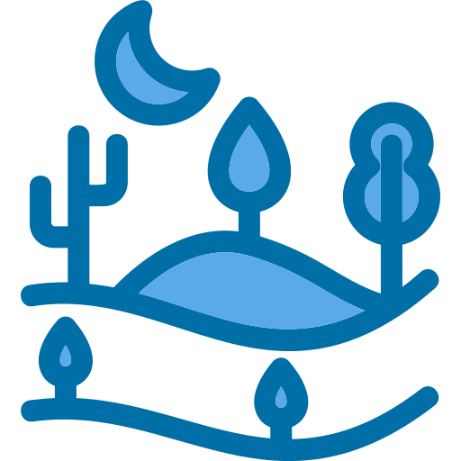 Moon Generic Blue icon