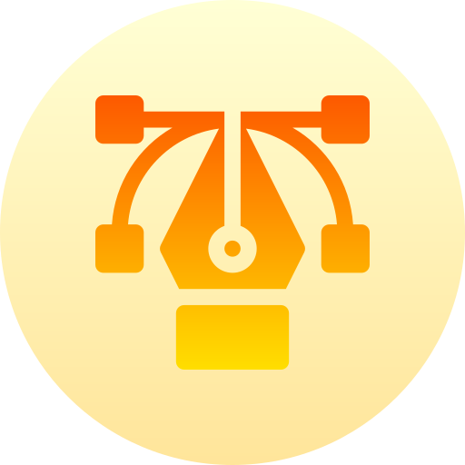 Vector Basic Gradient Circular icon