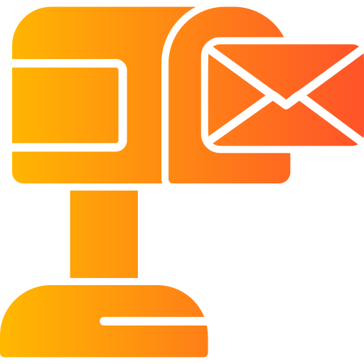 casilla de correo Generic Flat Gradient icono