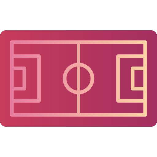 Football pitch Generic Flat Gradient icon