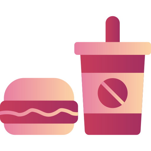 fast food Generic Flat Gradient icona