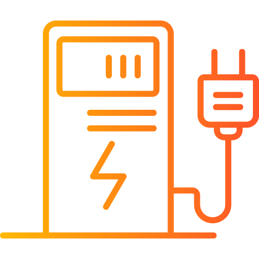Electric charge Generic Gradient icon