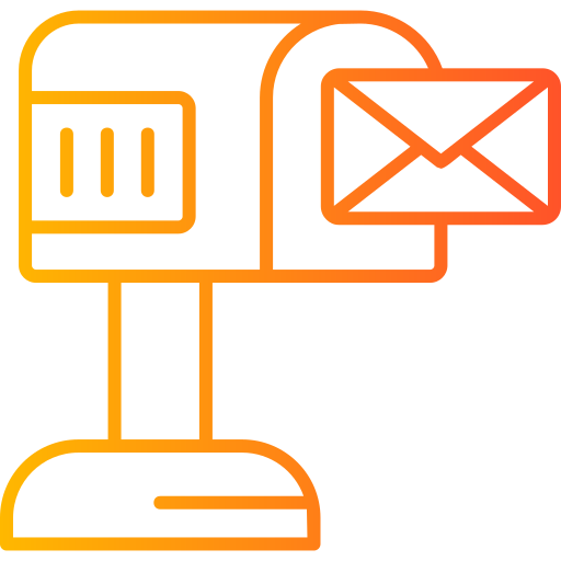 Mail box Generic Gradient icon