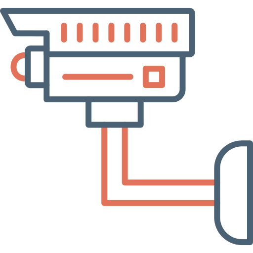 Cctv camera Generic Outline Color icon