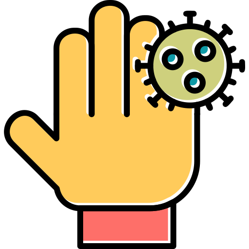 brudne ręce Generic Color Omission ikona
