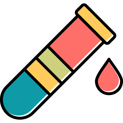 試験管 Generic Color Omission icon