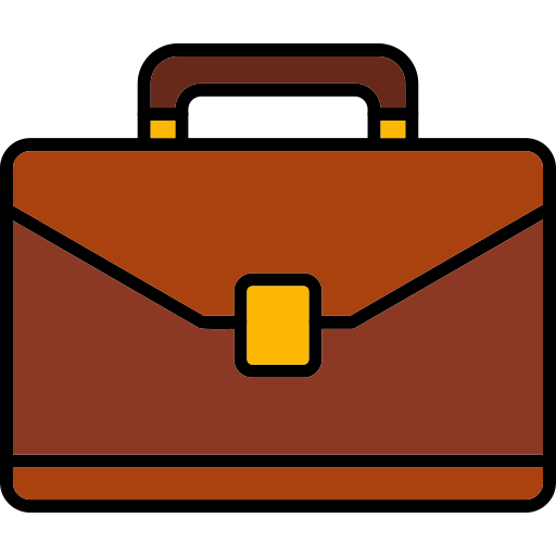 Briefcase Generic Outline Color icon