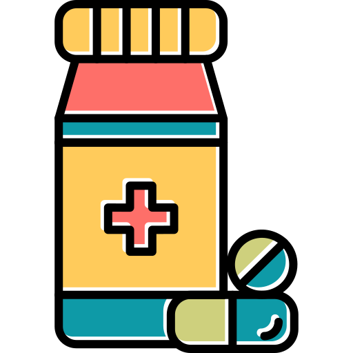 Medicine Generic Color Omission icon
