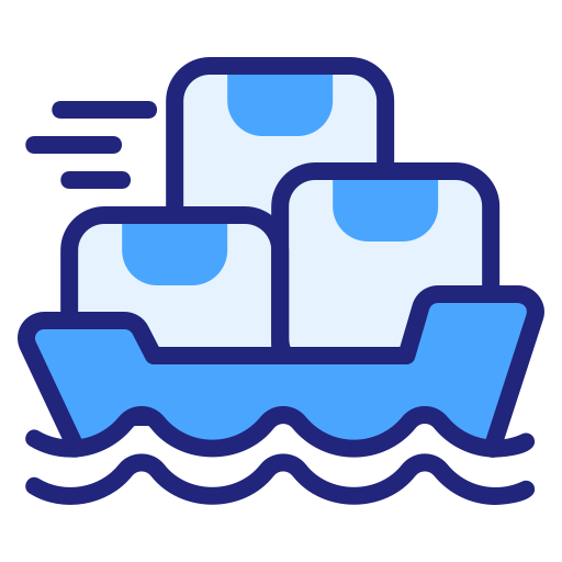 Shipping Generic Blue icon